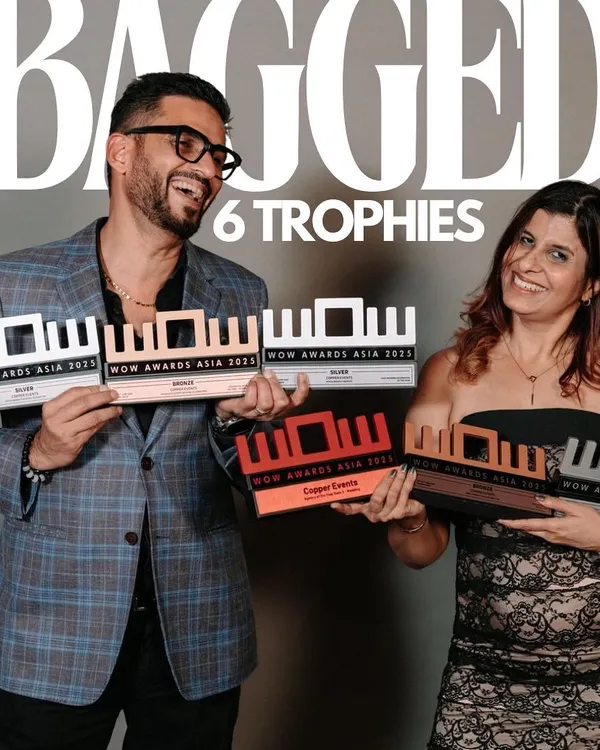 Six trophies, one unforgettable night. We are humbled and overjoyed to be recognized at the WOW Asia Awards 2025. This is a testament to our team's heart and our clients' trust.
