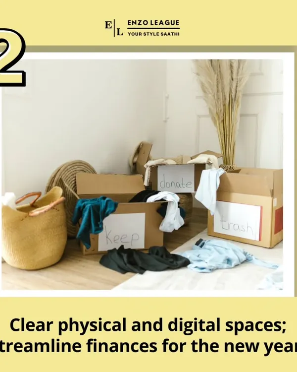 A new year is a great time to declutter. Clearing out your physical and digital spaces, including your wardrobe, helps create clarity and sets you up for a streamlined and stylish year ahead.