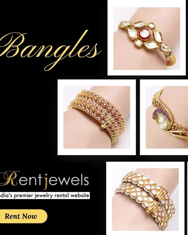 Don't forget the bangles. I offer a wide range of statement bangles and kadas in Kundan, Polki, and Meenakari styles to complete your wedding-ready look.