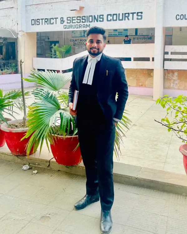 This is me outside the District & Sessions Court in Gurugram. When you are facing a tough family law matter, you need an advocate who is confident and present in the courts where your case will be heard. I am here to stand for you, every step of the way.
