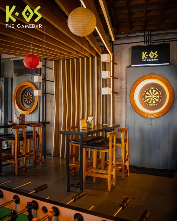 Level up your hangout spot. With good vibes, great games, and even better company, the ambiance at K-OS hits just right.