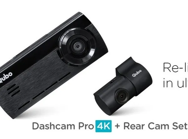 Capture every detail with our high-end dashcam kits. The Qubo Dashcam Pro set provides stunning 4K resolution from the front camera and includes a dedicated rear camera, ensuring comprehensive coverage around your entire vehicle.
