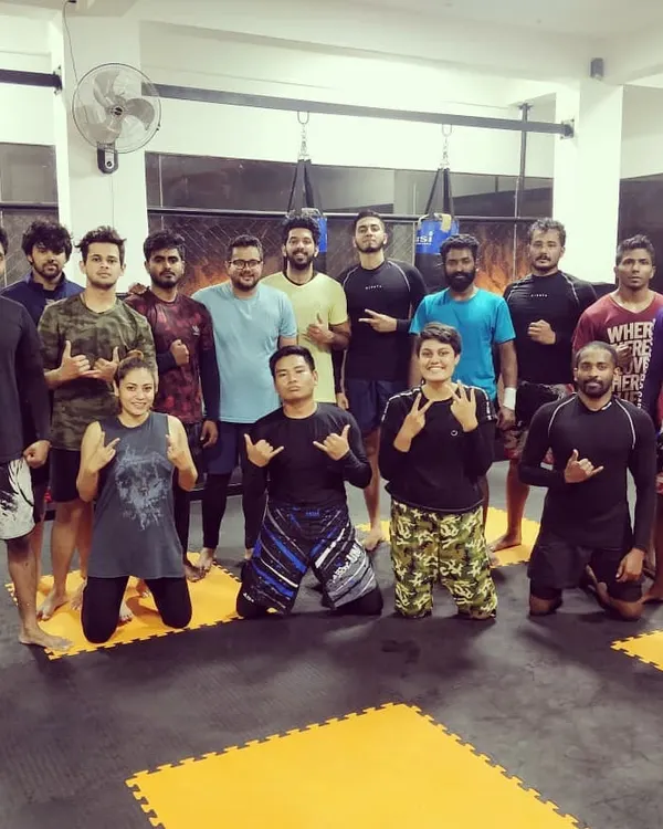 Talent wins games, but teamwork wins championships. This is our crew after a tough training session. Everyone here, from beginners to advanced fighters, contributes to the positive energy in the gym.