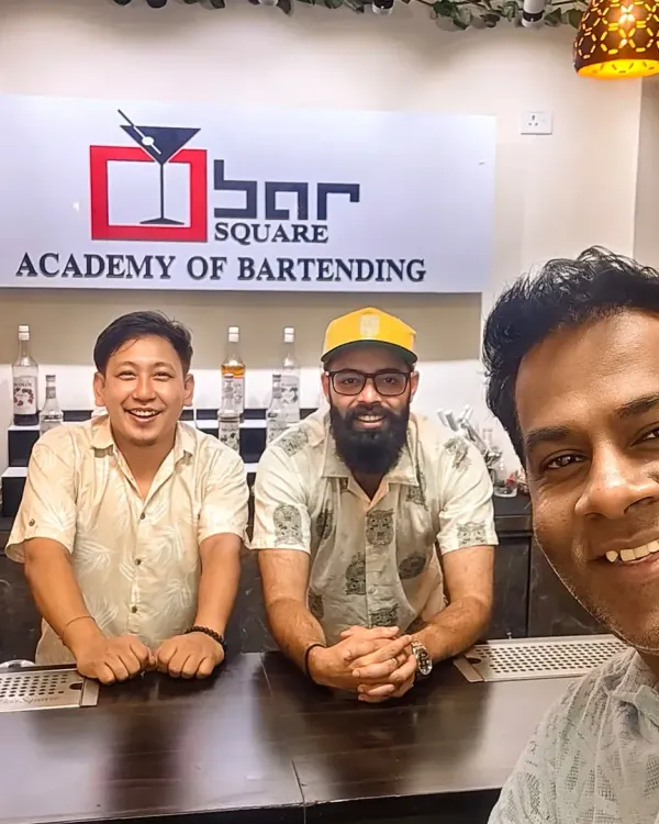 A proud moment with one of our alumni, Shreyas Shetty, who stopped by for a visit. It's incredibly rewarding to see our graduates making an impact in the industry.