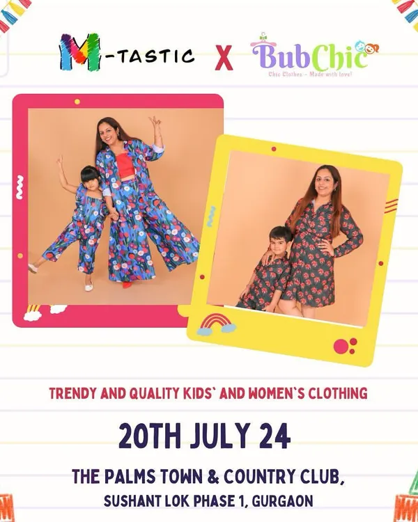 We love seeing moms and kids in matching outfits! Our marketplace features clothing brands like BubChic that offer trendy, high-quality, and comfortable apparel for both women and children.