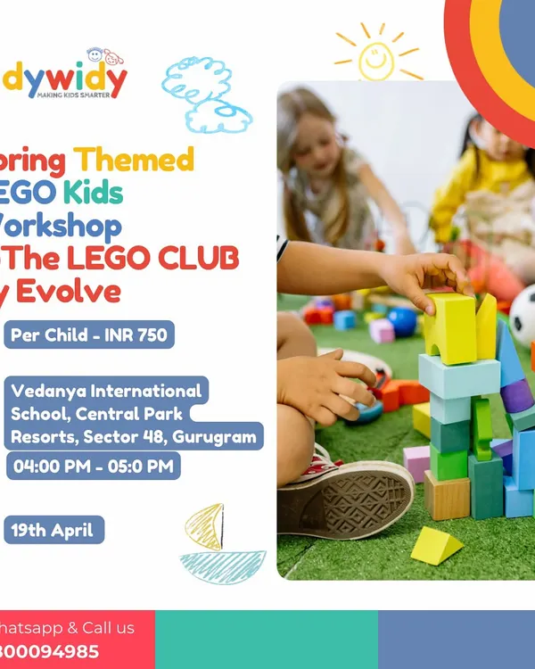 Build, create, and learn with LEGO. I find exciting workshops like this Spring Themed LEGO session at The LEGO Club, perfect for young engineers and architects.