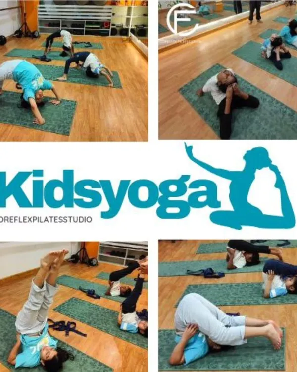 Breathe, stretch, and grow. Our kids' yoga classes are a collage of fun, featuring poses like bridge, shoulder stand, and plow to develop balance, coordination, and confidence.