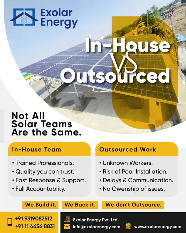 We believe in accountability, which is why we never outsource our work. Our in-house team of trained professionals handles every step, from installation to maintenance, ensuring you get consistent quality and a single point of contact for all your needs.