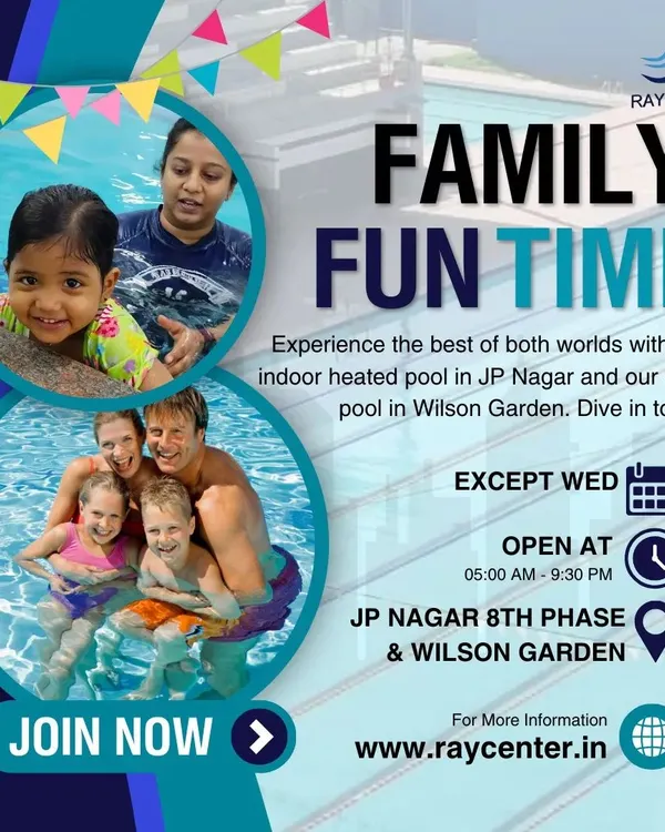 We love seeing families enjoying our pools. Our casual swim sessions are designed for everyone, from toddlers to grandparents, to have a splashing good time together.