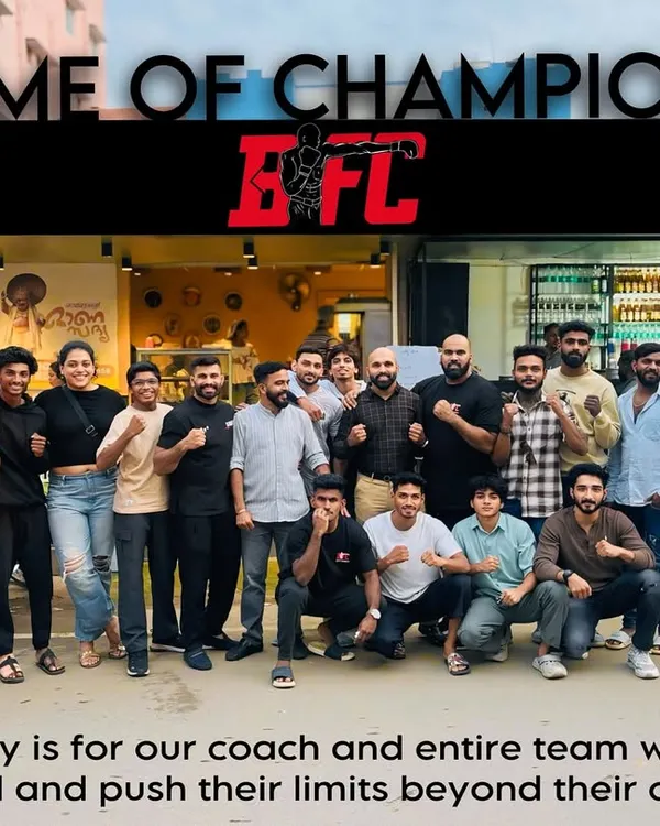 This is what victory looks like for Team BFC. We train hard, we win, and we celebrate together. This victory belongs to the entire team and our coaches.