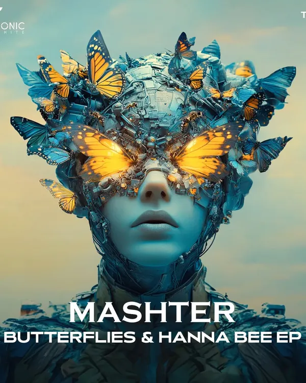 The artwork for my much-awaited "Butterflies & Hanna Bee EP," released on Techtonic Records. It features two powerful progressive house tracks designed for peak-time energy.