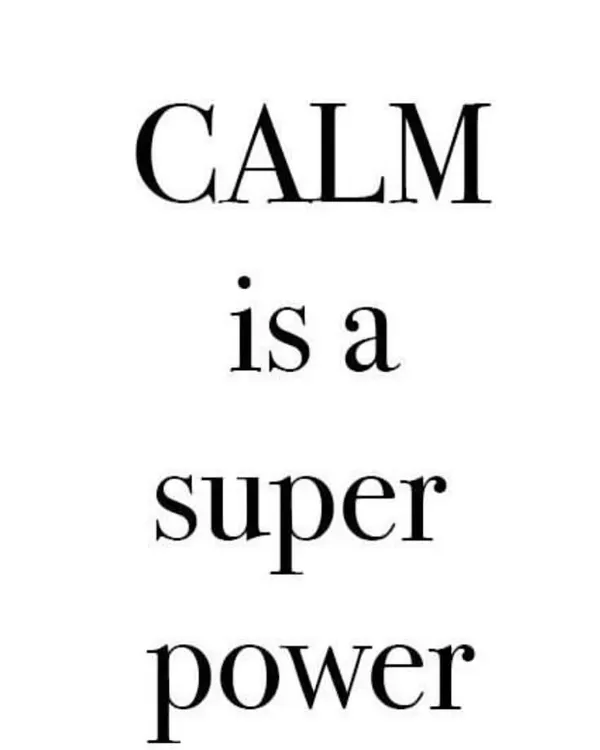 This is a simple but powerful reminder of what we cultivate through yoga. The practice teaches us to find stillness and calm amidst life's challenges, turning it into a true superpower for mental and emotional well-being.