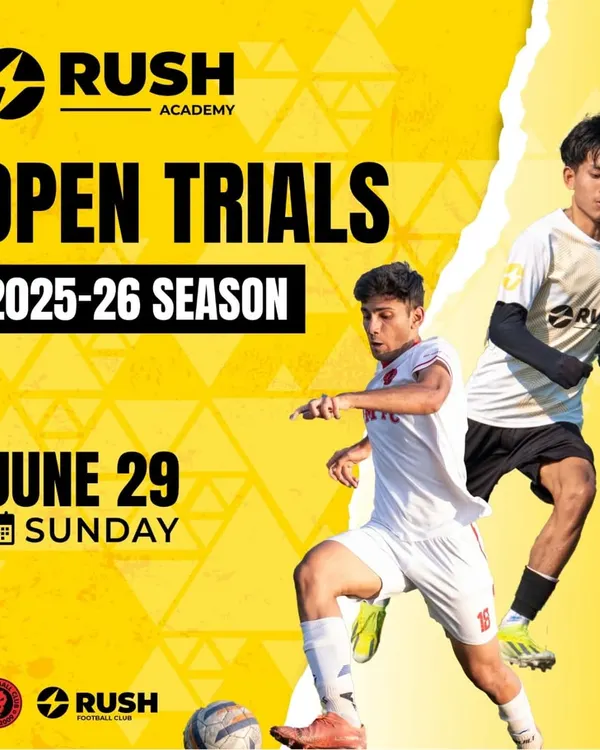 Announcing our open trials for the 2025-26 season. This is a key opportunity for players born between 2000 and 2008 to get scouted for our senior and feeder teams.