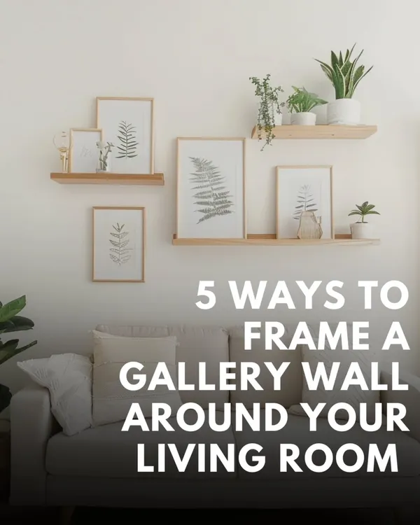 Your living room wall is a blank canvas. This guide shows five distinct ways to style photo frames to create a cozy and stylish atmosphere that complements your home decor.