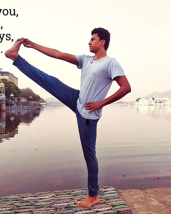Utthita Hasta Padangusthasana, or the Extended Hand-to-Big-Toe Pose, is a test of both balance and concentration. Grounding through the standing leg is key to finding stability, a principle that translates to finding balance in daily life.