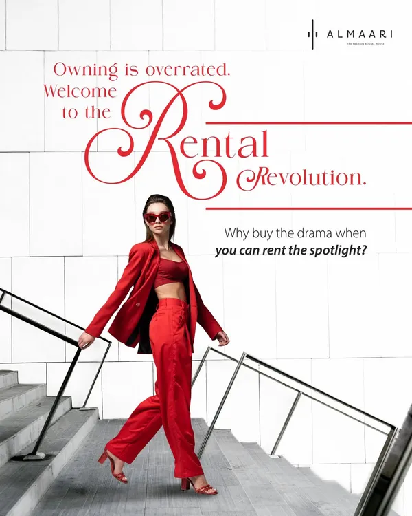 This is my core belief. Owning is overrated. The real power move is renting the spotlight, looking like a million bucks without spending it, and having an endless, rotating closet.