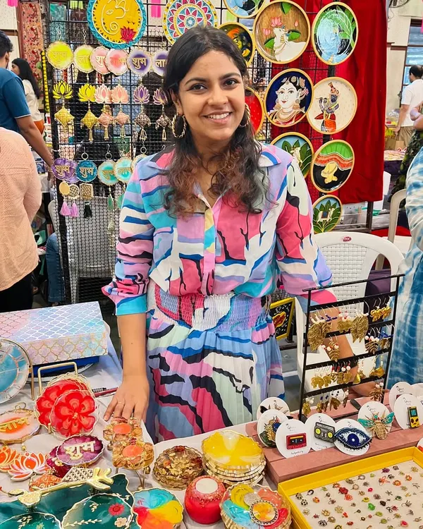 A throwback to my first time exhibiting my festive product range in 2022. It's amazing to see how much my collection has grown since then.