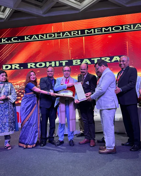 I was honored to receive the prestigious K.C. Kandhari Memorial Award for my contributions to the field of dermatology. This recognition fuels my passion for advancing skin and hair care through science and innovation.