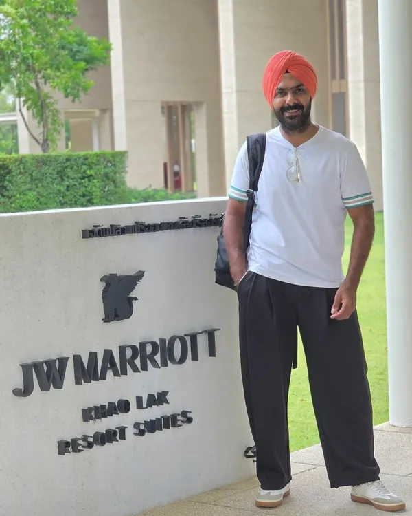 Arriving at the JW Marriott in Khao Lak, Phuket, for a destination wedding. I'm ready to bring the party to any location, anywhere in the world.