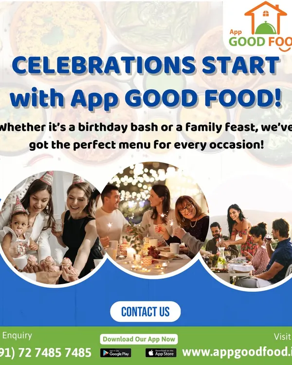 Celebrations start with good food. Whether it's a birthday bash for a loved one or a festive family feast, we have the perfect menu to make every occasion special and delicious.