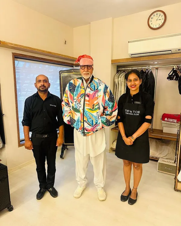 Even legends deserve a little pampering. I was so grateful to provide the one and only Mr. Amitabh Bachchan with a world-class relaxation experience.