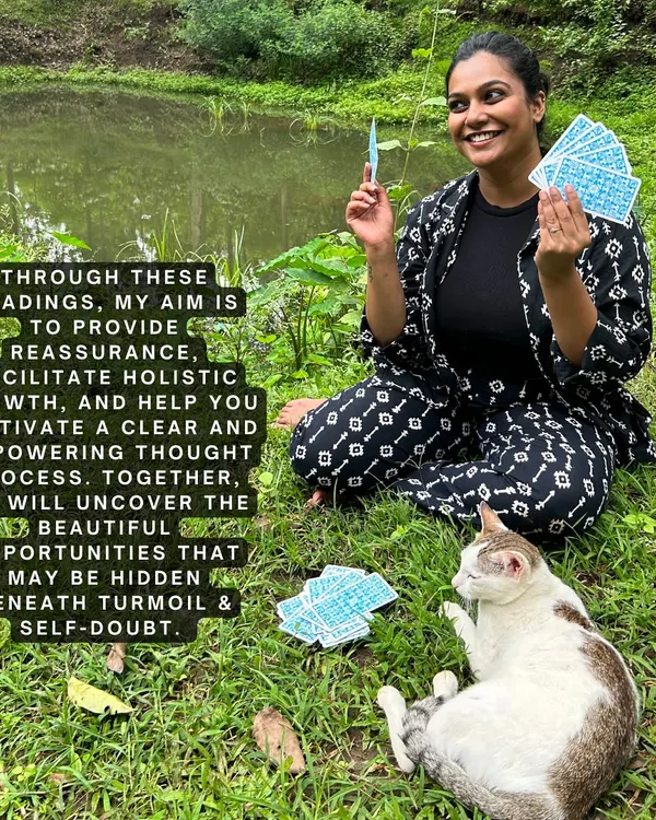 Through my readings, my aim is to provide reassurance and help you cultivate a clear and empowering thought process. We will work together to uncover the beautiful opportunities that may be hidden beneath turmoil and self-doubt.
