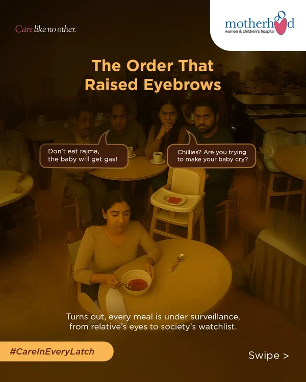 As a new mother, it can feel like your every meal is under surveillance, with relatives and society offering unsolicited advice. Comments like "Don't eat rajma, the baby will get gas!" can create unnecessary anxiety.