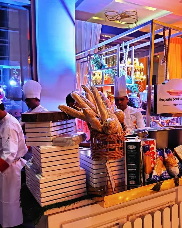 Our chefs are the heart of the live station experience. Dressed in professional whites, they work diligently to prepare fresh Italian dishes, ensuring guests receive restaurant-quality food served with a personal touch.