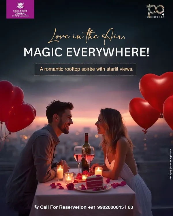 This is the essence of what I offer: a magical, romantic rooftop soirée with candles, city lights, and an unforgettable ambiance. I help you create these perfect moments.