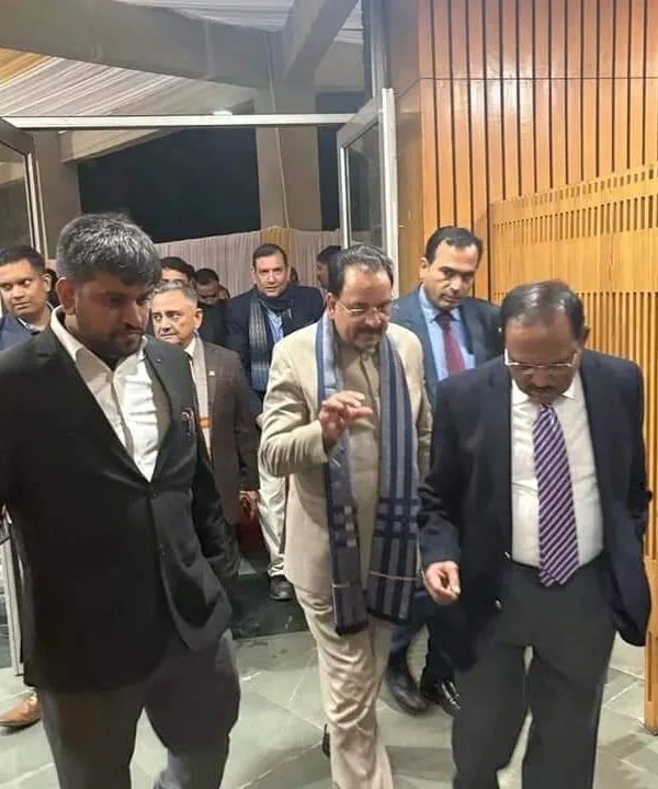 A privilege to be in the presence of National Security Advisor Ajit Doval. His strategic insights into India's security landscape are unparalleled.
