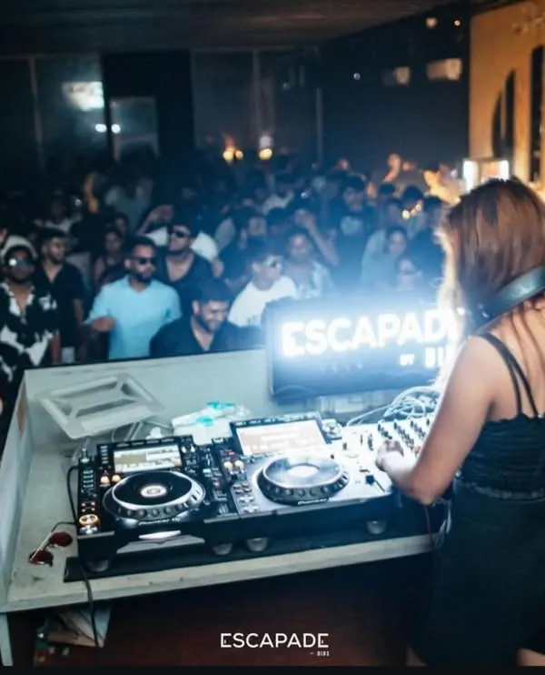 From my perspective at Escapade, looking out at a sea of happy faces. My goal is to keep this energy going from the first track to the last.