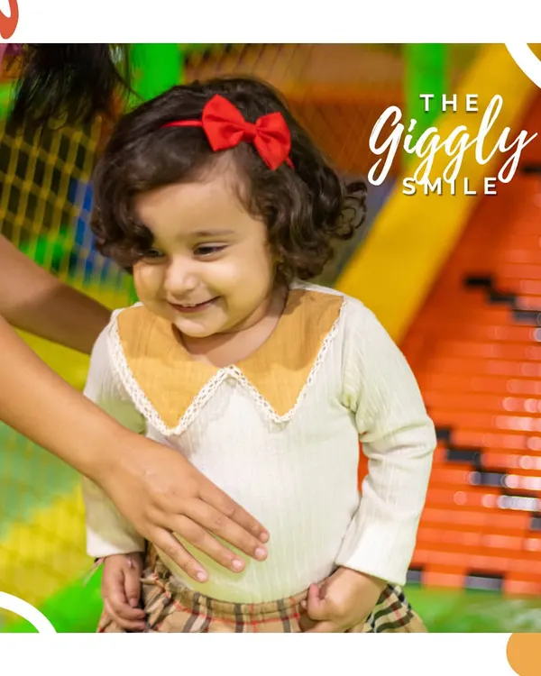 The giggly smile! That pure, infectious laugh that comes from having the best time ever.