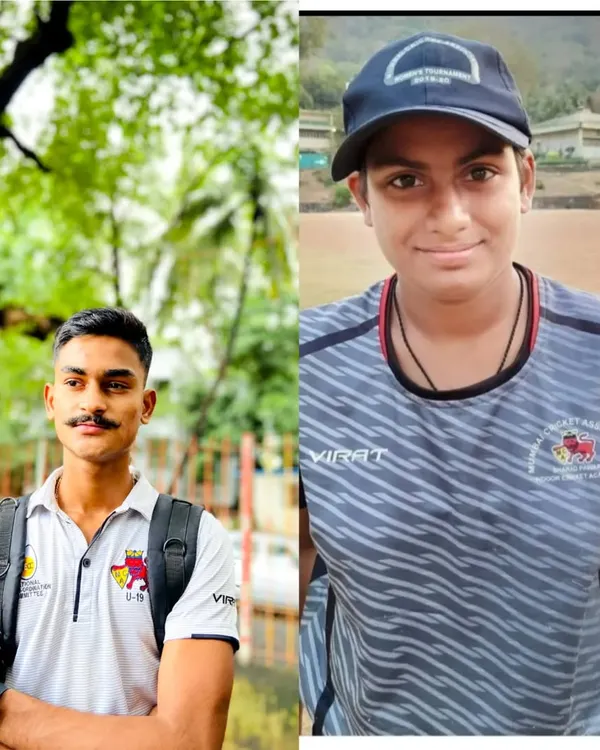 A proud moment for the academy. Our star players Harsh Salunkhe and Mitali Mhatre, both selected to represent Mumbai at the U-19 state level. This is a testament to their hard work and our training process.