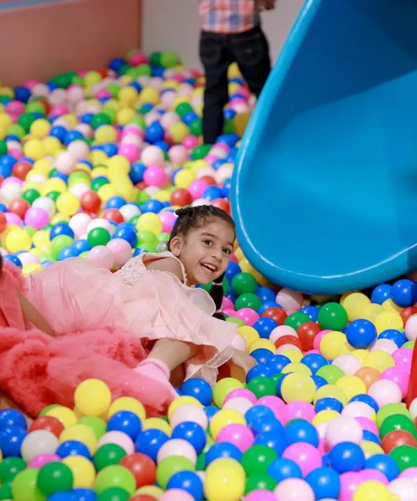 There's nothing like the thrill of landing in a sea of colorful balls. Our ball pit is a safe and exciting place for endless fun.