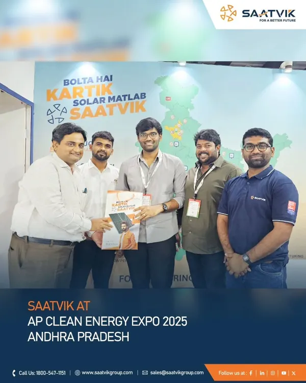 We had a great start at the AP Clean Energy Expo 2025 in Andhra Pradesh, showcasing our next-generation solar innovations and connecting with industry forerunners.