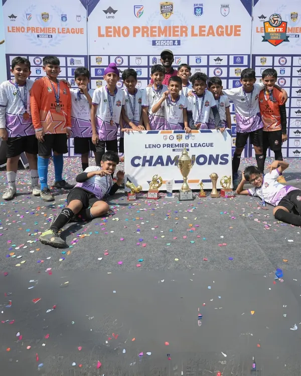 Champions of the Leno Premiere League! This is what happens when hard work, teamwork, and passion come together on the pitch. A proud moment for the entire academy.