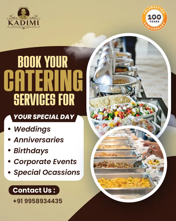 From weddings and anniversaries to corporate events and birthdays, we bring 100 years of culinary experience to your special day. Let us handle the food, so you can focus on making memories.