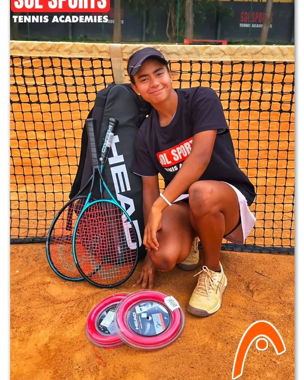 We are grateful to HEAD for sponsoring our trainee Sai Janvi, one of the top players in the country. This support helps our athletes reach even greater heights.