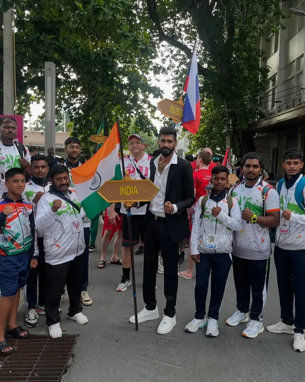Leading Team India at the 7th International Thai Martial Arts Games in Bangkok. It is my honor to represent my country as a coach on the world stage.