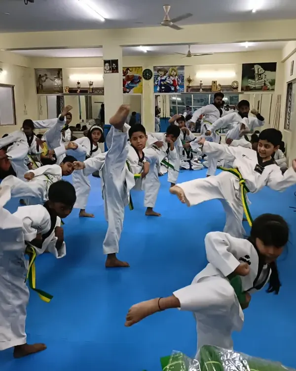 Welcome to our dojang, where students learn to channel their energy through powerful and precise Taekwondo kicks. This is where discipline meets dynamism.