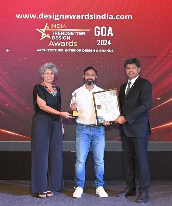 We are incredibly proud to have been awarded the 'Innovative and Excellent Interior Design and Project Execution Firm of the Year 2024, Karnataka!' This is a testament to our team's dedication.