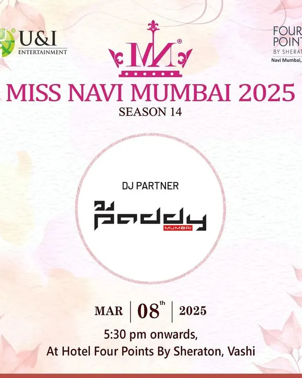I was honored to be the official DJ Partner for the Miss Navi Mumbai 2025 pageant. It was a grand event celebrating talent and elegance.