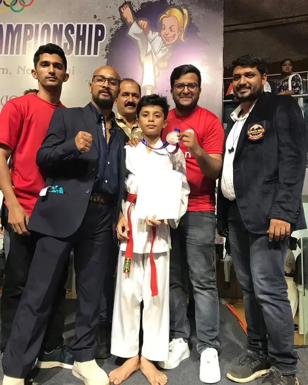 A proud moment for our whole community. One of our students, Falah MJ, bagged a bronze medal at the All India Sub Junior Karate Championship in New Delhi. This is what happens when talent meets hard work and support.