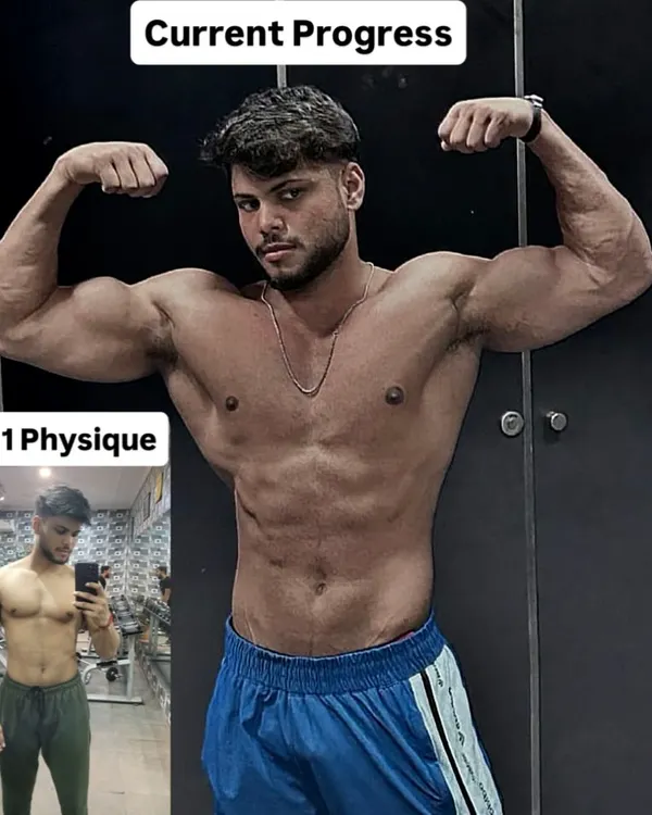This is a classic hardgainer success story. From a slim starting point, we packed on significant muscle mass across his entire frame, especially in the arms and chest. This is the result of right coaching and relentless patience.