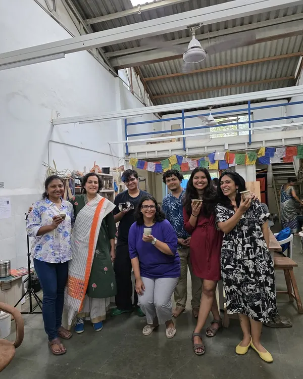 The happy faces of our students after an artwork review. There is so much joy in sharing what you've created and seeing the wonderful work of others in the community.