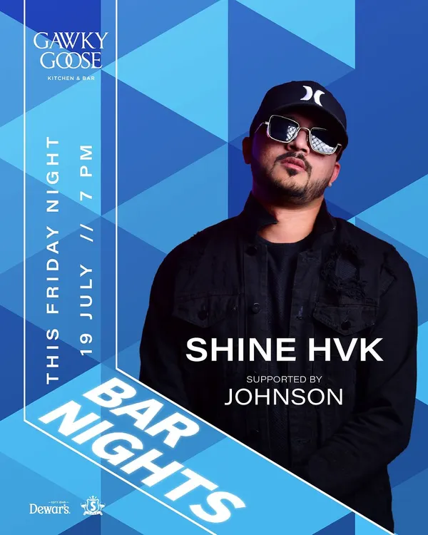 This is the kind of announcement you'll see when I'm about to take over the decks. I'm always in demand at Bangalore's top spots, bringing the best of hip hop and commercial music.