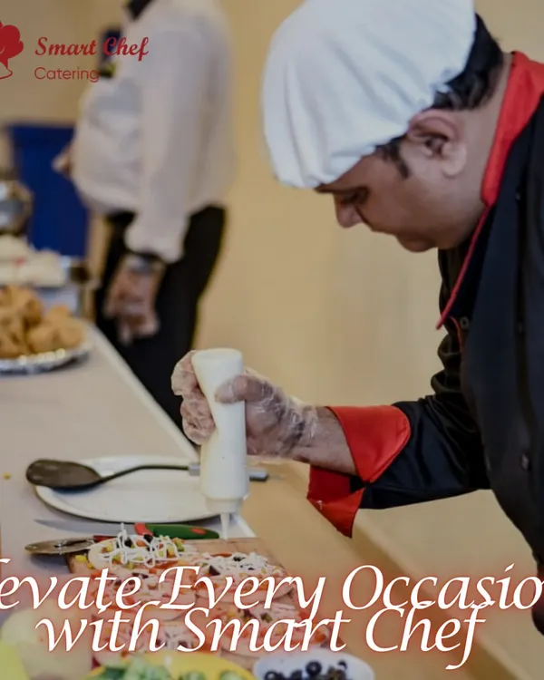 Here I am, adding the final touches to a dish. I believe in elevating every occasion with flair and finesse, ensuring every plate is a work of art.