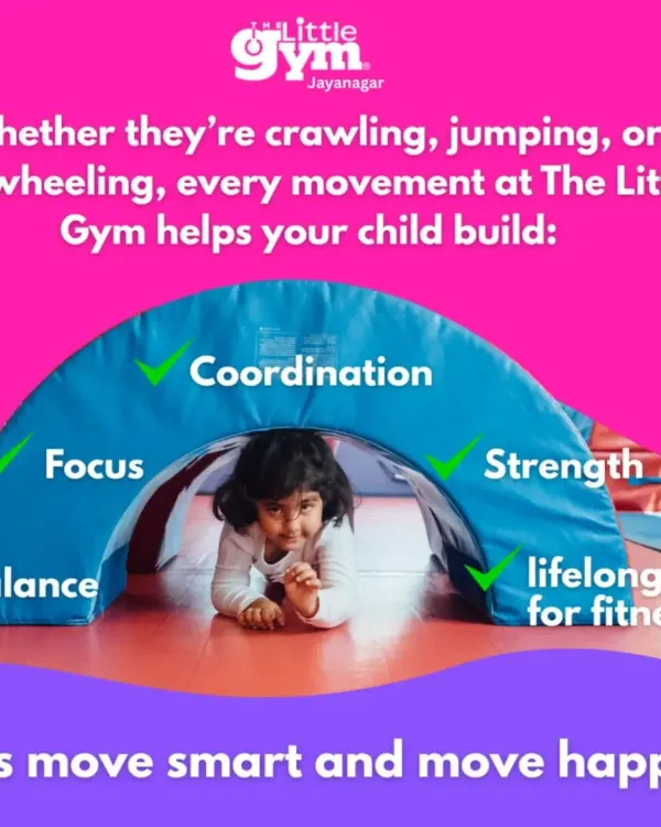 Every movement helps your child build balance, focus, coordination, strength, and a lifelong love for fitness. We help kids move smart and move happy.