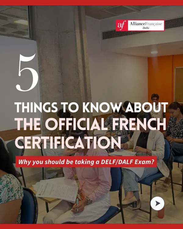 Thinking about getting your French skills officially certified? This series explains the top five reasons why taking the DELF/DALF exam with us is a valuable step for your future, whether for academic, professional, or personal goals.