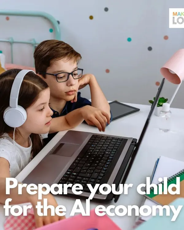 Prepare your child for the AI economy with my online courses. I provide the foundation they need to understand and eventually create the technologies of the future.